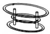 Журнальный столик Антоник Овалы