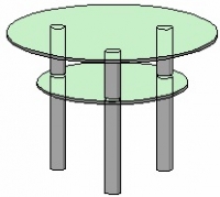 Журнальный столик Антоник СТ-301