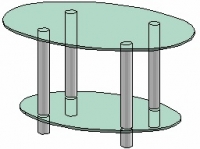 Журнальный столик Антоник СТ-402
