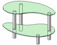 Журнальный столик Антоник СТ-417