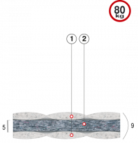 Ортопедический матрас Велам "БРИЗ-ЛАЙТ"