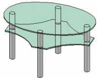 Журнальный столик Антоник СТ-413