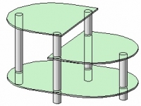 Журнальный столик Антоник СТ-409