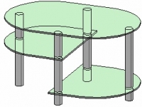 Журнальный столик Антоник СТ-408