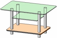 Журнальный столик Антоник СТ-601