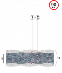 Ортопедический матрас Велам "БРИЗ"
