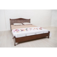 Кровать Олимп Монако с патиной и фрезеровкой