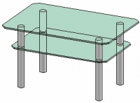 Журнальный столик Антоник СТ-104
