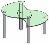 Журнальный столик Антоник СТ-403