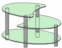 Журнальный столик Антоник СТ-405
