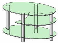 Журнальный столик Антоник СТ-404