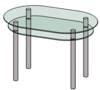 Кухонный столик Антоник КС-6