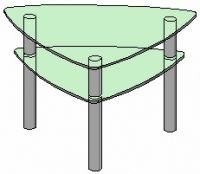 Журнальный столик Антоник СТ-501