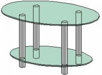 Журнальный столик Антоник СТ-402