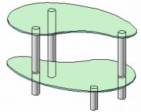 Журнальный столик Антоник СТ-417