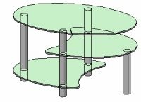 Журнальный столик Антоник СТ-406