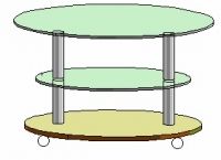 Журнальный столик Антоник СТ-607
