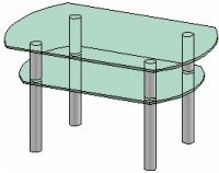 Журнальный столик Антоник СТ-105