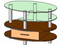 Журнальный столик Антоник СТ-604