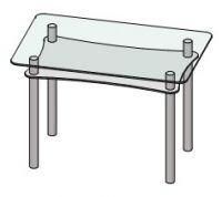 Кухонный столик Антоник Абрис