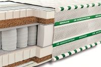 Ортопедический матрас Неолюкс МАГНАТ Кокос-латекс 3D