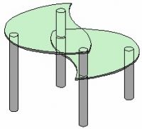 Журнальный столик Антоник СТ-403