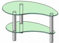 Журнальный столик Антоник СТ-415