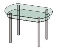 Кухонный столик Антоник КС-5