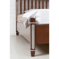 Кровать Олимп Монако с патиной и фрезеровкой