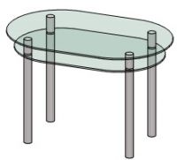 Кухонный столик Антоник КС-6