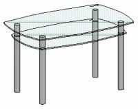 Кухонный столик Антоник КС-2
